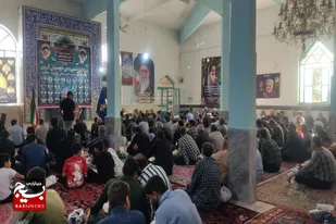 مراسم سالگرد ارتحال امام خمینی (ره) و یادواره شهدای دهستان گرین برگزار شد