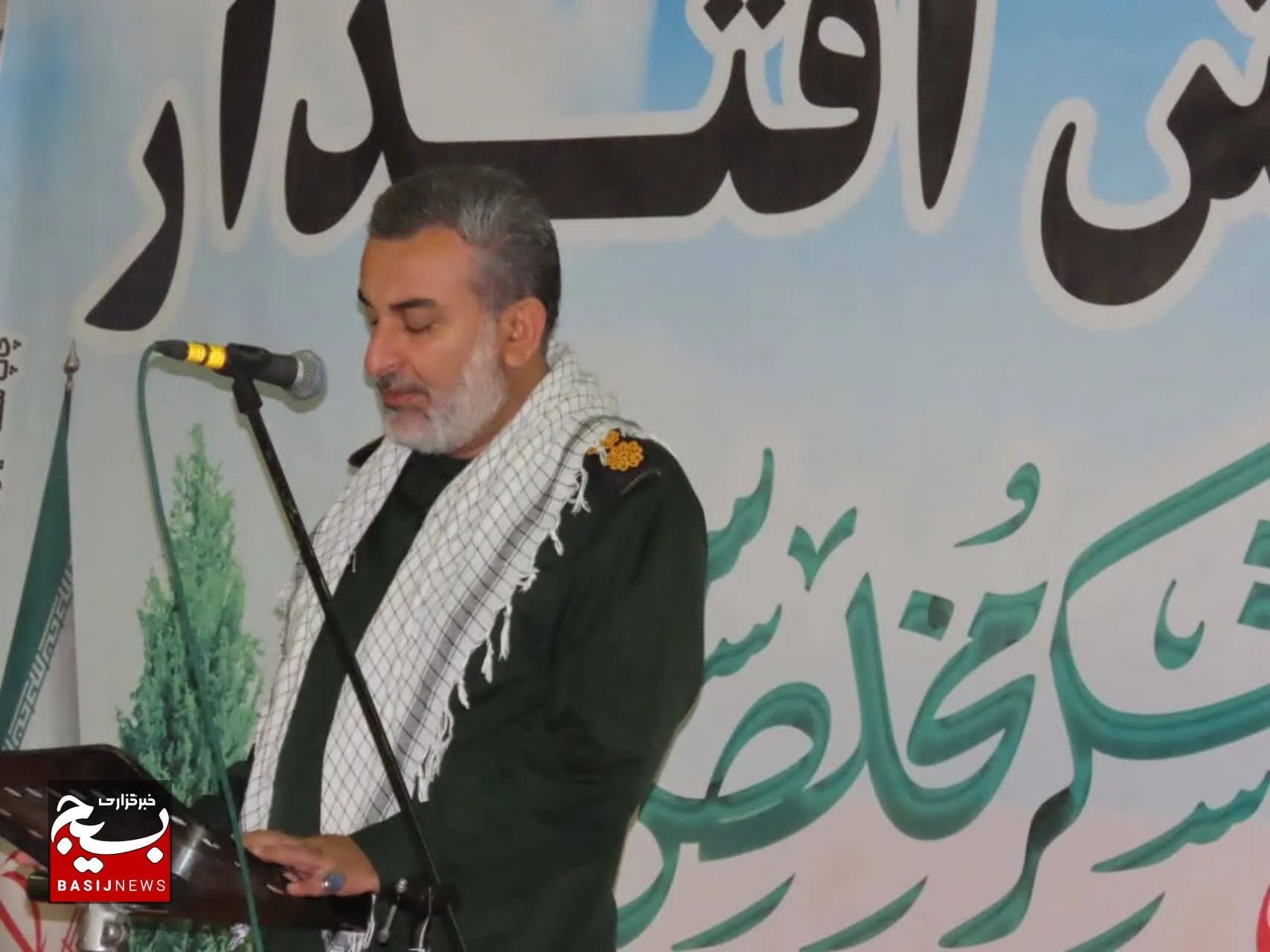اجتماع بزرگ بسیجیان در شهرستان باغملک برگزار شد