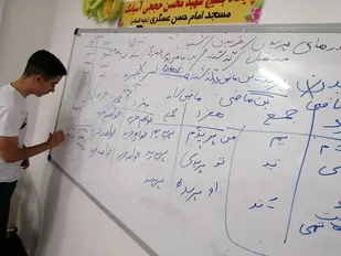 برگزاری کلاس های تقویتی با حضور معلمان بسیجی جهادگر زرندیه/ارتقاء سطح تحصیلی دانش آموزان رویکرد مهم بسیج