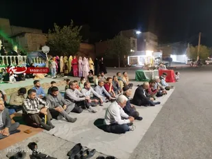 شب حماسه و همدلی در دزپارت؛ شاهنامه&zwnj;خوانی، سرود و ندای &laquo;لبیک یا خامنه&zwnj;ای&raquo;