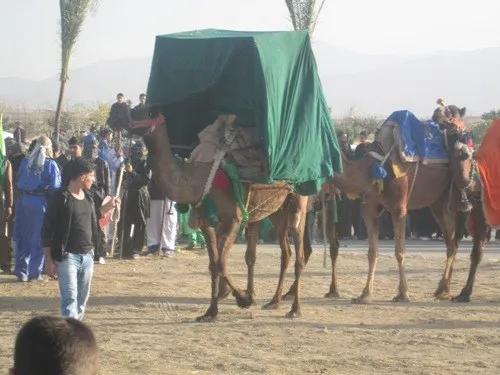 ورود نمادين كاروان حسيني به كربلا در شهر جورقان