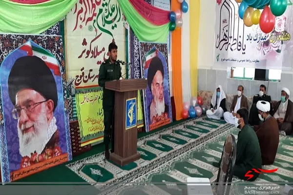 برگزاری جشن میلاد حضرت زهرا در فنوج