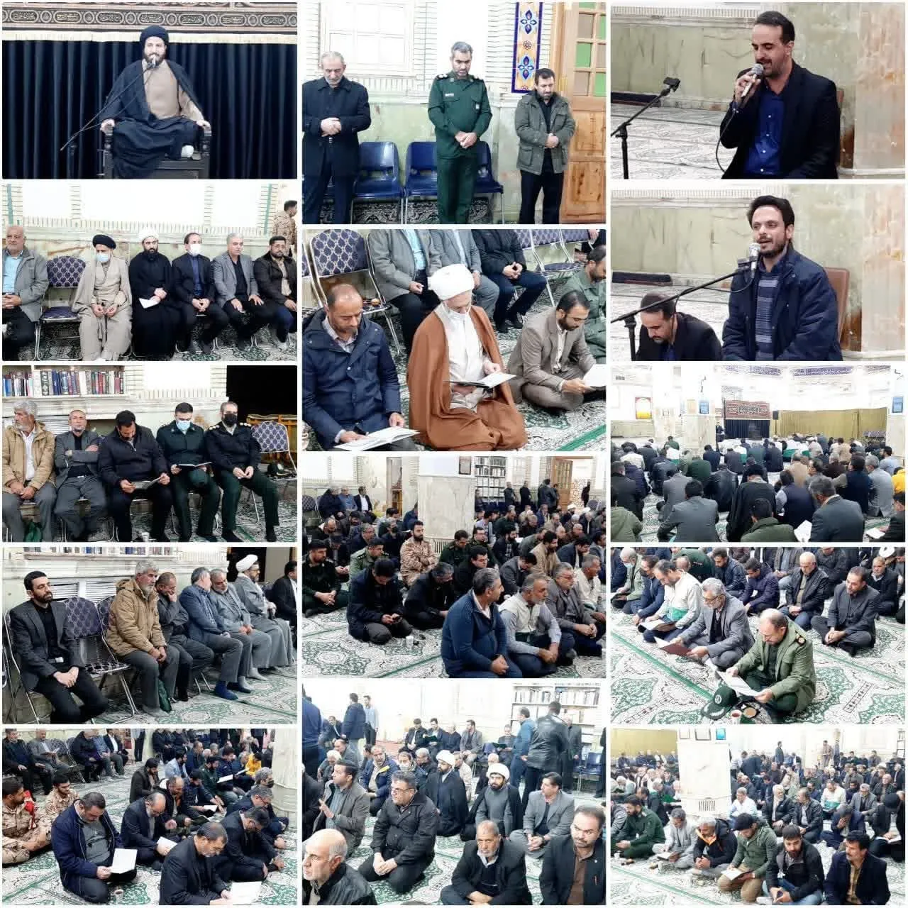مراسم یادبود درگذشت والده مکرمه فرمانده سپاه شهرستان پیشوا برگزار شد