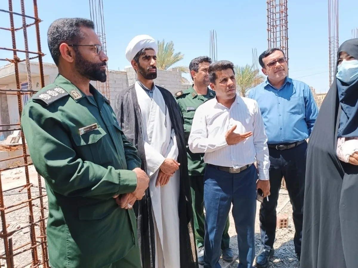 بازدیدفرمانده سپاه منوجان از طرحهای جهادی