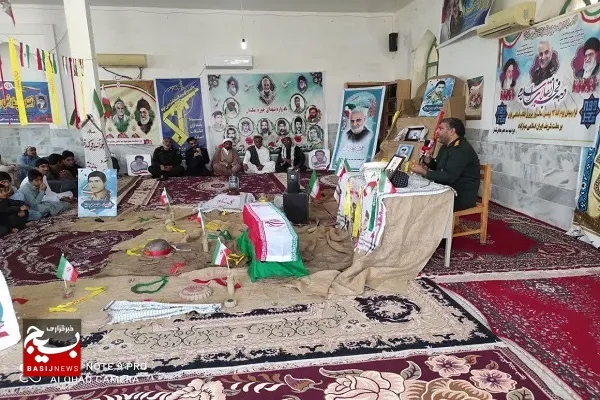 یادواره شهدای حوزه ای در بخش مکسان شهرستان ایرانشهر برگزار شد