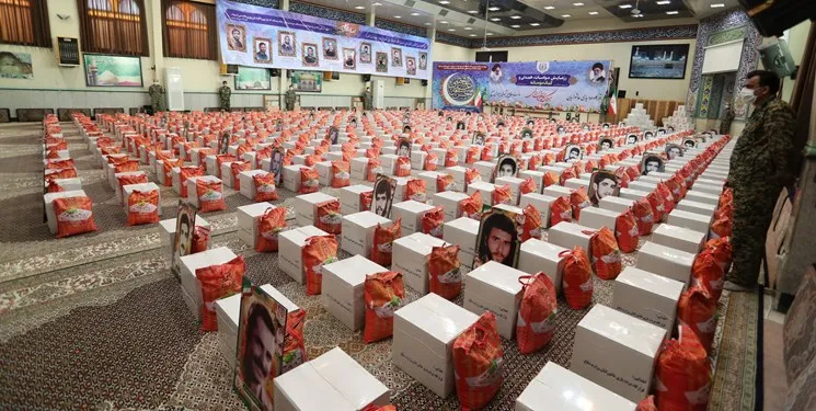 توزیع 20 هزار بسته معیشتی در رزمایش مواسات و همدلی وزارت دفاع
