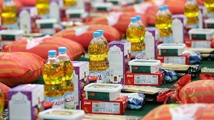 اهدای بسته های معیشتی به هنرمندان کم برخوردار ملارد