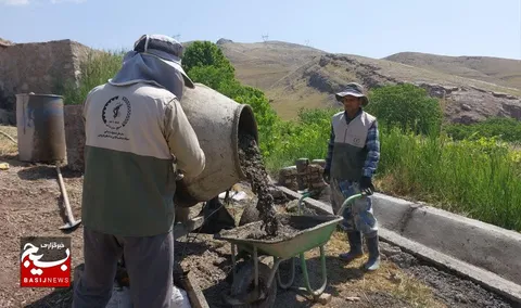 اجرای ۴۹ طرح آبخیز تا جالیز  از ابتدای سال ۱۴۰۳ تاکنون توسط جهادگران بسیج سازندگی قزوین