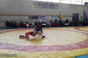 برگزاری مسابقات کشتی قهرمانی نوجوانان استان همدان در نهاند