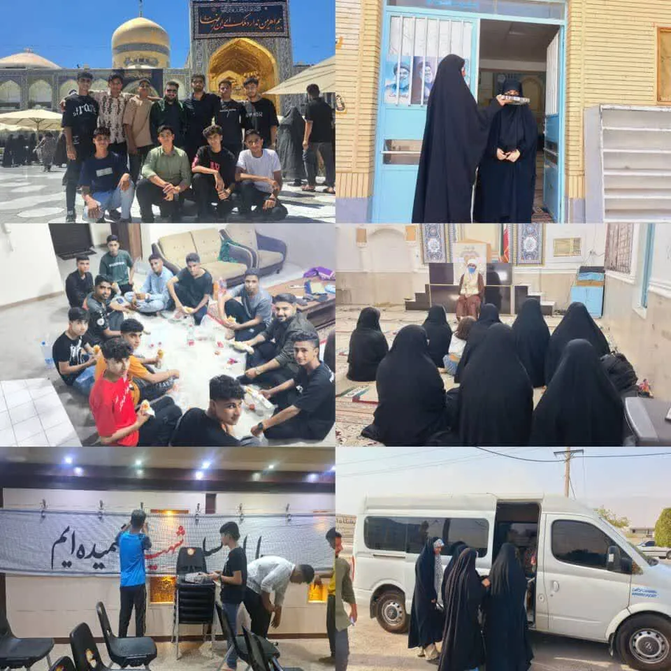 اعزام دانش‌آموزان بسیجی شهرستان بستک به دوره آموزشی ،تربیتی «یاوران ولایت» در مشهد مقدس