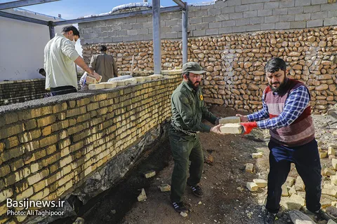 حضور جهادگران و خادمین شهدا در سی‌سخت