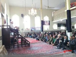 برگزاری مراسم شهادت امام رضا(ع) در حوزه شهید خادم&zwnj;پر کبودراهنگ