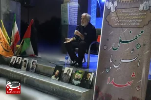 برگزاری محفل انس با شهدا در جوار مزار مطهر شهدای گمنام تیپ ۳۲ انصارالحسین (ع) همدان