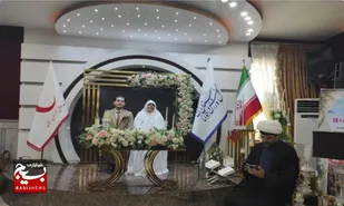 جشن ازدواج ۱۰۰ زوج زنجانی در مراسم جشن وصال برگزار شد