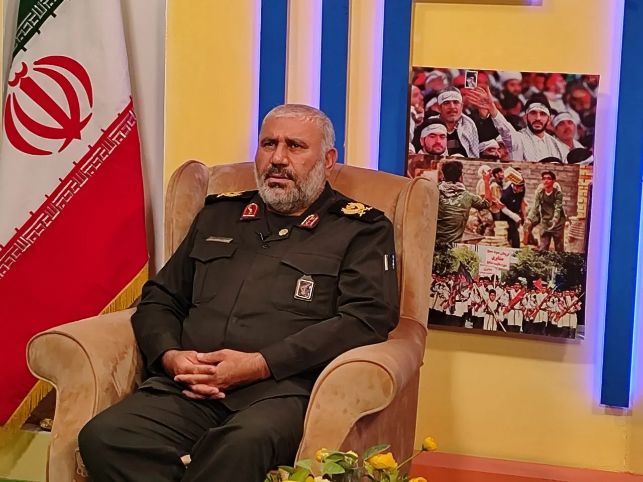 مراسم عزاداری نیروهای مسلح همزمان با 28 صفر در چهارمحال و بختیاری