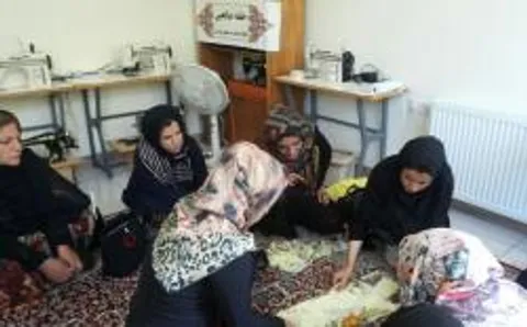 برگزاری کلاس خیاطی در پایگاه جوانه های صالحین