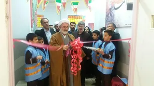 افتتاح نمازخانه تازه تجهیز آموزشگاه آیت الله طالقانی شاهرود+ تصاویر