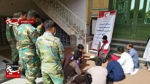 برپایی چادر سلامت در ایرانشهر به مناسبت دهه مبارک فجر &nbsp;