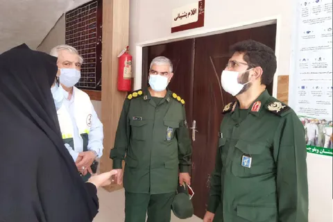 بازدید سردار حسین زاده از اجرای طرح شهید سلیمانی در زاهدان