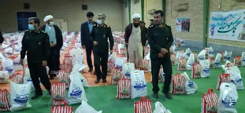 استمرار رزمایش مواسات وهمدلی درشهرستان بندرخمیر