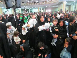 همایش شیرخوارگان حسینی در همدان برگزار شد+تصاویر