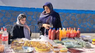 برپایی نمایشگاه توانمندی بانوان روستایی در جلفا