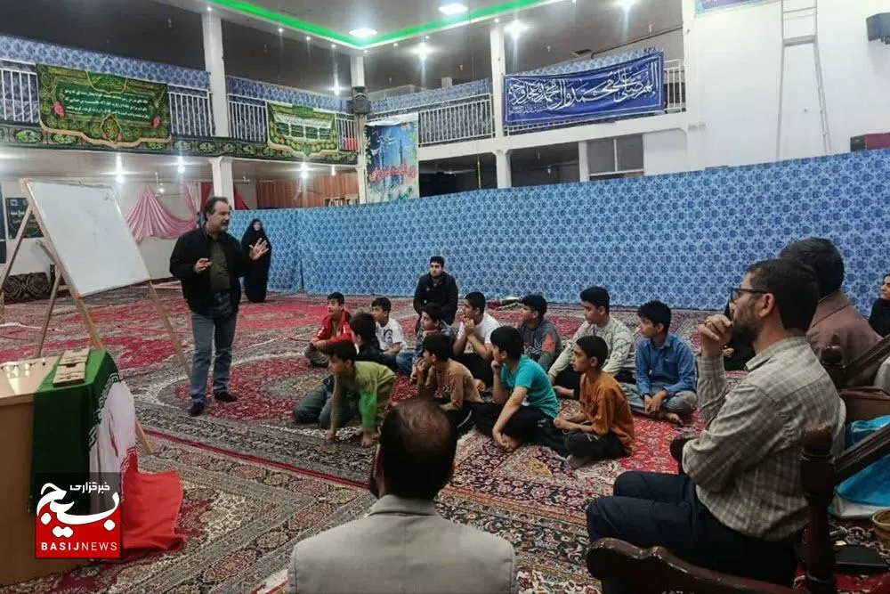 برگزاری برگ دوم رواق کودک در محله زرینی ملایر