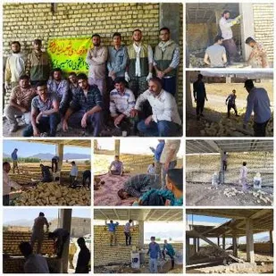 برپایی اردوی جهادی در شهرستان لردگان