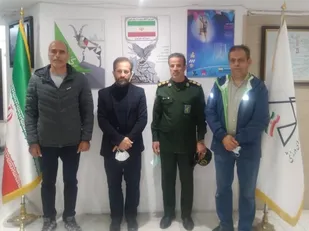 دیدار مسئول سازمان ورزش بسیج با رئیس فدراسیون کوه&zwnj;نوردی
