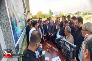 بازدید وزیر صمت از شهرک صنعتی فرسفج تویسرکان
