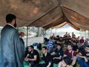 از قربانی گوسفند تا اردوی فرهنگی تفریحی بسیجیان در شاهرود