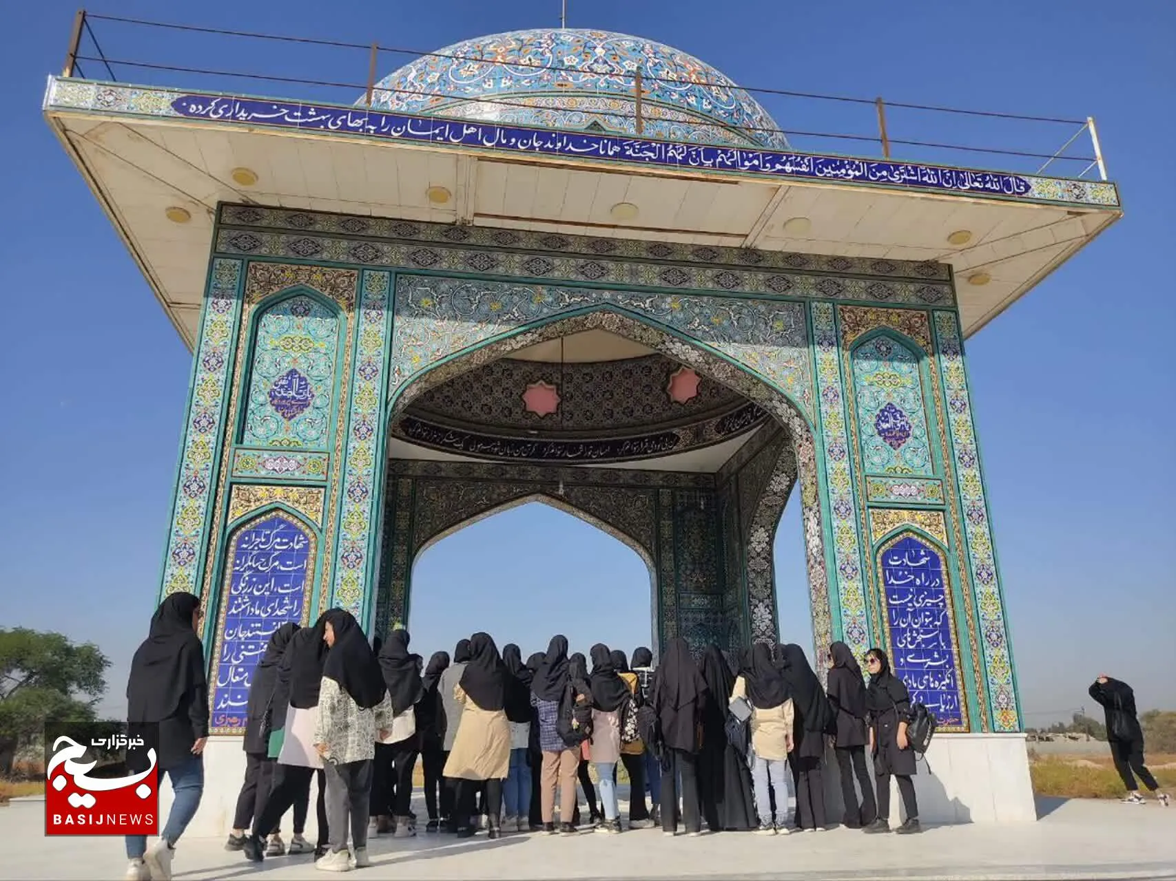 اردوی علمی فرهنگی راهیان نور دانشجویان علوم و فنون دریای خرمشهر