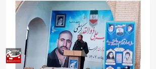 نظام جمهوری اسلامی به برکت خون شهدا در اوج اقتدار و امنیت
 است