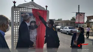 ۳۶ تمثال شهدا در روستاهای بخش مرکزی بوشهر رونمایی شد