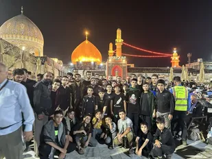 بسیجیان پیشوا به سامرا رسیدند