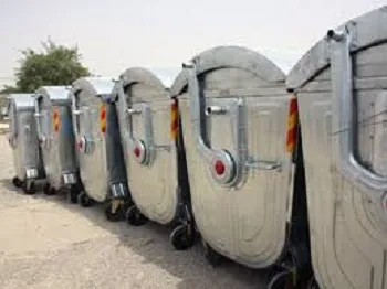نصب ۴۸۵ عدد سطل زباله مکانیزه در محلات سنندج
