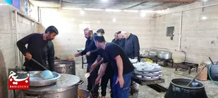 برگزاری مراسمات و نصب مواکب حسینی در شهرستان آبادان