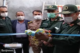 تکمیل مسکن یک خانواده نیازمند به همت گروه جهادی شهید قهاری اسدآباد