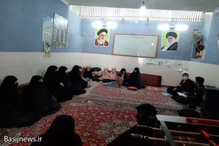 سرکشی مسئول تعلیم و تربیت سپاه فامنین از پایگاه حضرت زینب (س)