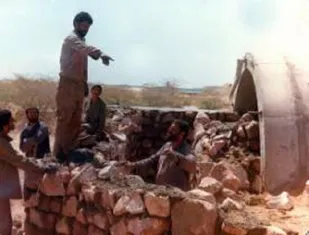 اعزام گروه جهادی حیدر کرار به مناطق محروم بخش سندرک میناب
