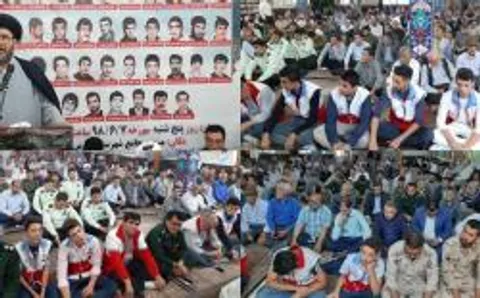 یادواره شهدا و شهدای دولت در پارس آباد برگزار شد