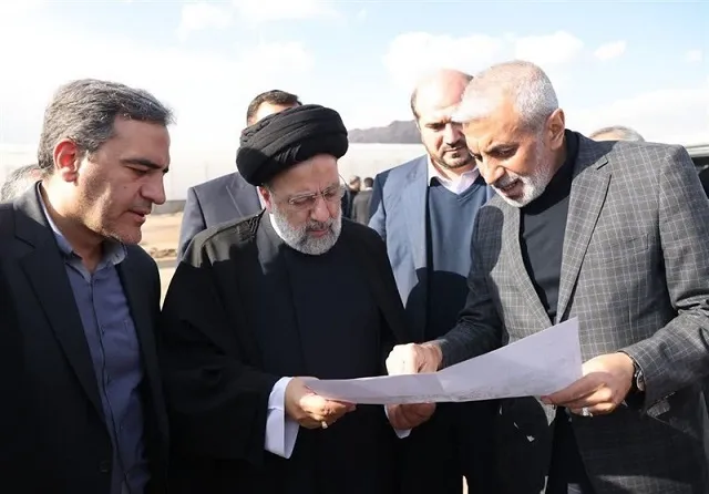 بازدید رئیس جمهور از محور کمربندی دوم تهران