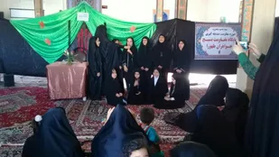 مراسم عزاداری امام صادق (ع) در پایگاه مطهره شاهرود