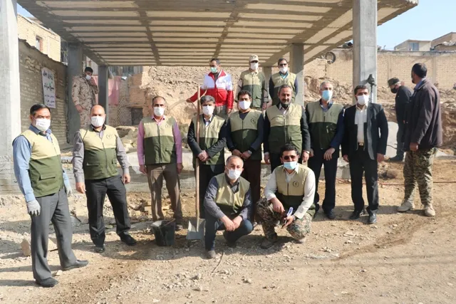 برپایی میز خدمت در روستای ارجنک شهرستان شهرکرد