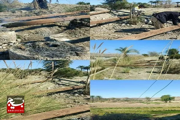 تخریب ۲۷ پایه شبکه برق بر اثر سرقت در شهرستان ایرانشهر