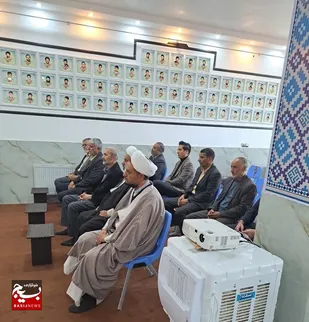 آیین برش سه تخته فرش برای عتبات عالیات