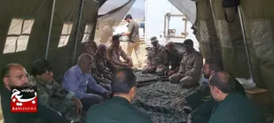 سرکشی فرمانده سپاه شاهرود از دوره تکمیلی بسیجیان+ عکس