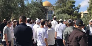 هتک حرمت مسجدالاقصی توسط 100 شهرک نشین صهیونیست