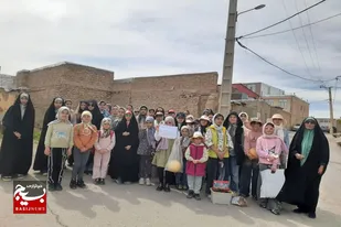 گلگشت نیم روزه در روستای بهادربیگ صالح آباد