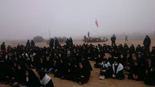 بازدید دانش آموزان شاهرود از مناطق عملیاتی دفاع مقدس